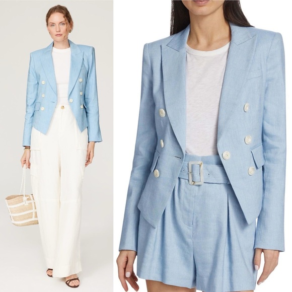Veronica Beard Light Blue Blazer - Picture 3 of 16